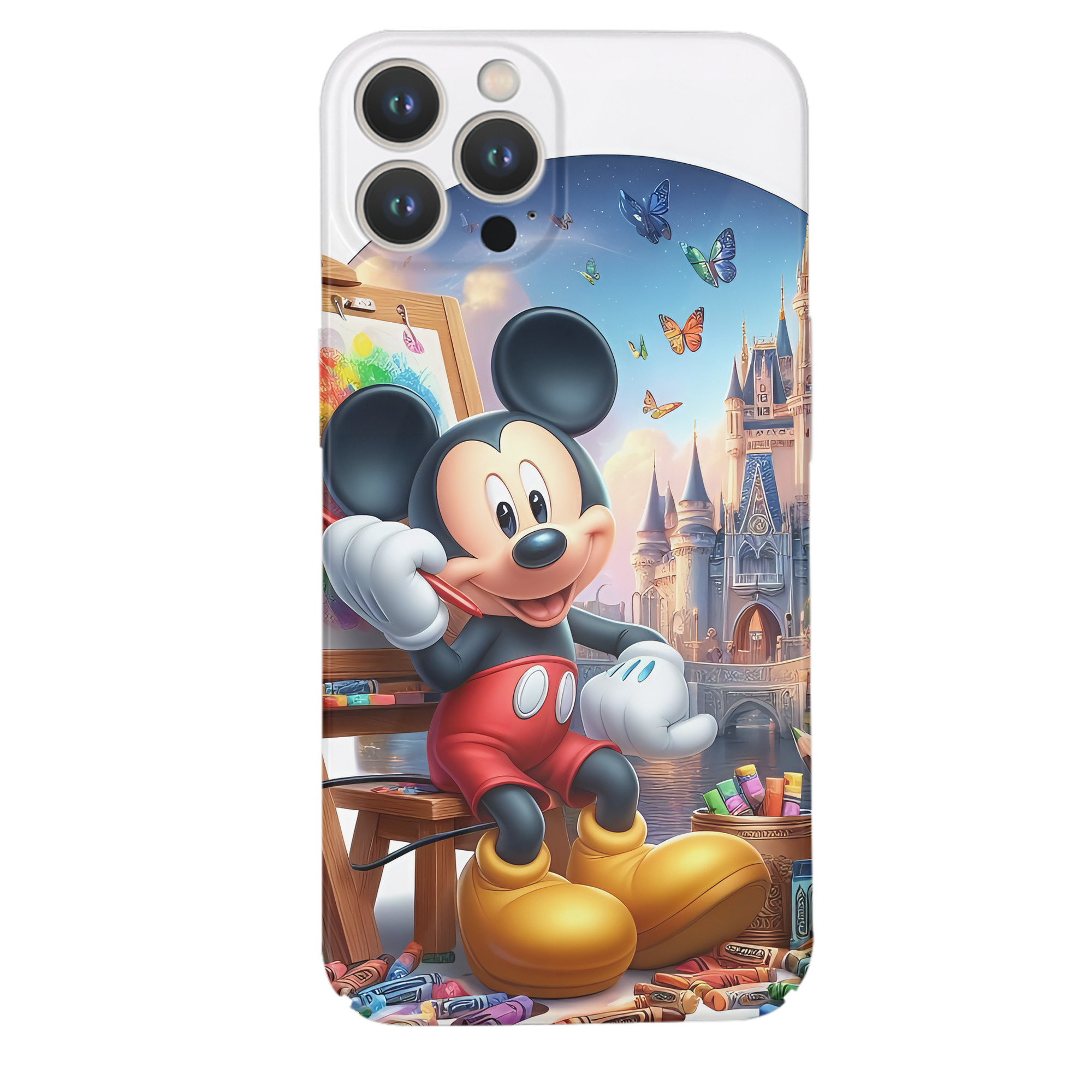 （画像用） ミッキーマウス Mickey Mouse 【iPhone 14シリーズ対応】ハードケース